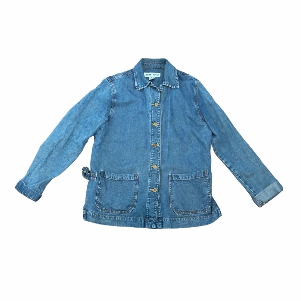 Jones Jeans Denim Jacket - Picture 1 of 4